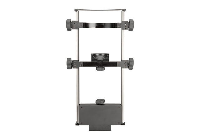 Adjustable participant chinrest