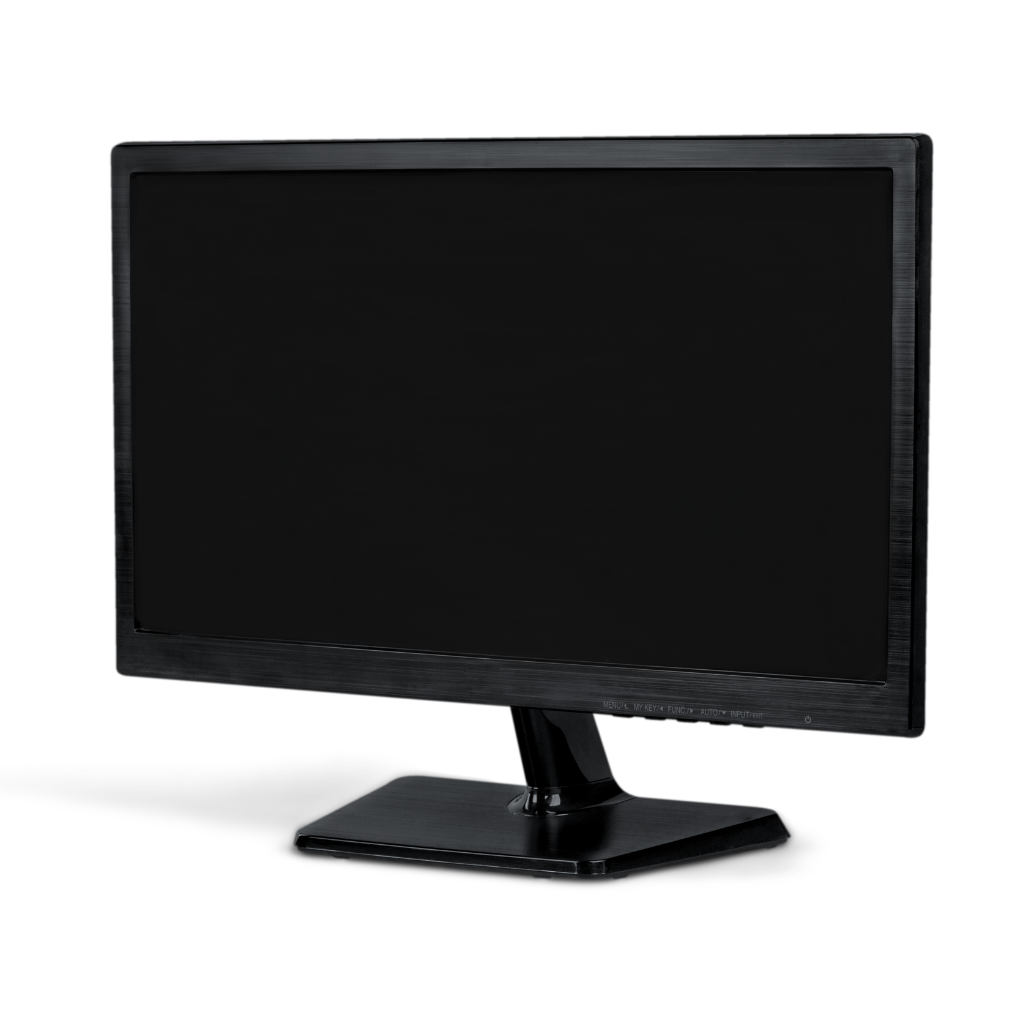 LCD console display for experimenter monitoring